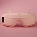 Eye Massager with Airbag Kneading,Constant Temperature Hot Compress, Multi-Frequency Vibration and Bluetooth Music (Rabbit-Pink, Large)