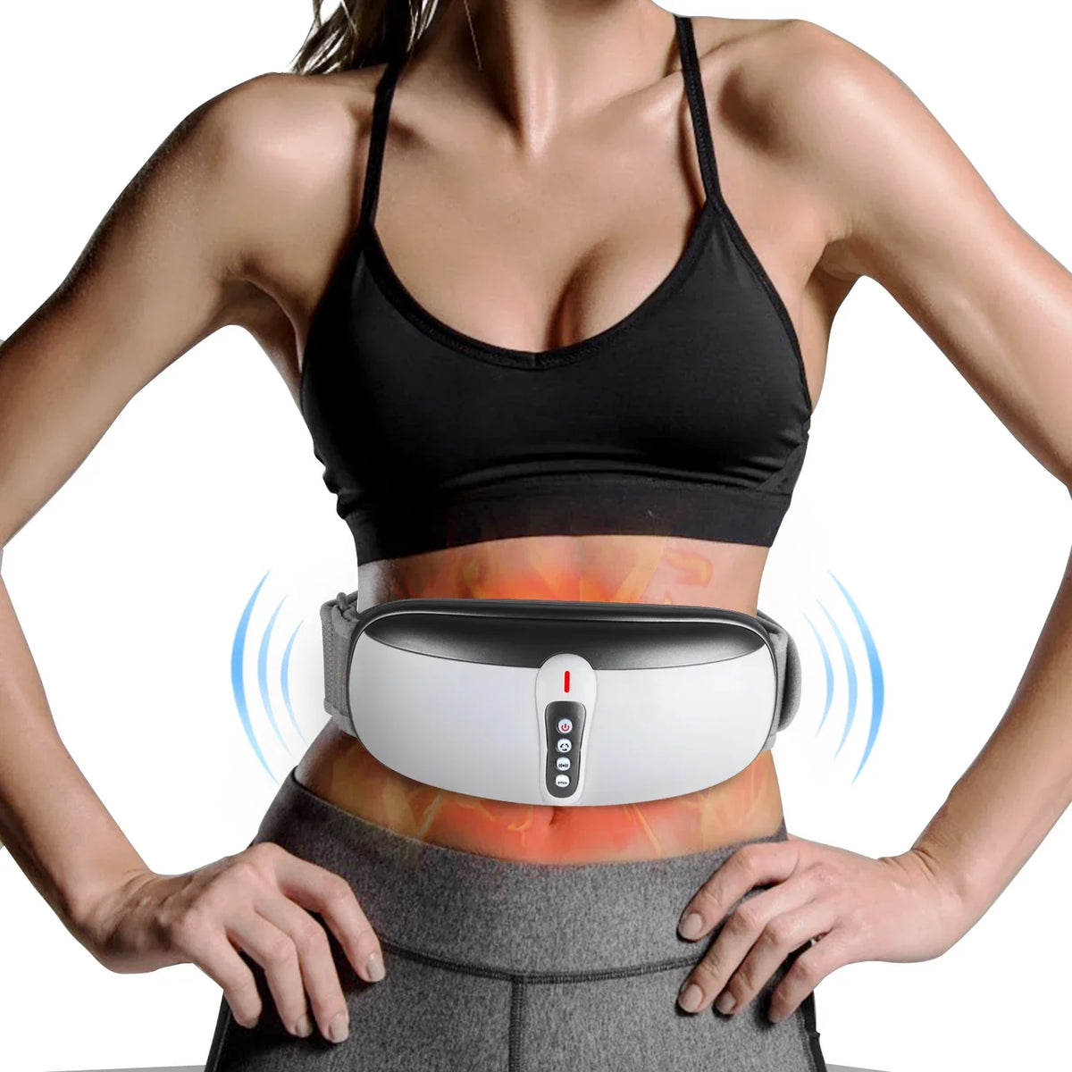 Wireless Slimming Belt Abdominal Massager with Heat