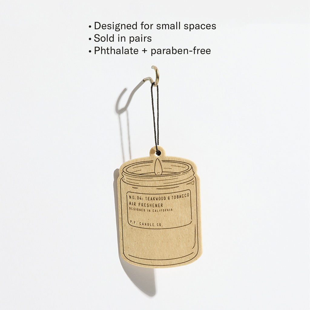 Teakwood & Tobacco – Air Freshener 2-Pack